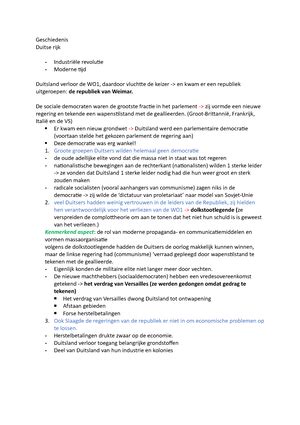 Samenvatting Paragraaf Hoofdstuk Kenmerkend Aspect De