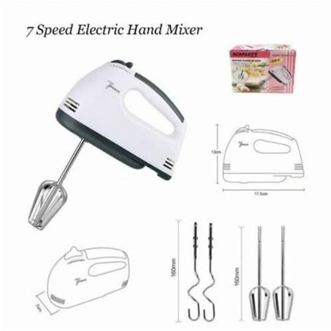 Jual Super Hand Mixer Speed Hand Mixer Scarlett Speeds Level