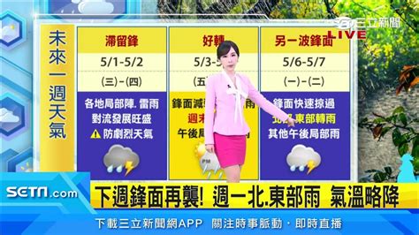 梅雨季首波鋒面報到！吳德榮：慎防劇烈天氣｜三立準氣象｜20240501｜三立新聞台 Youtube