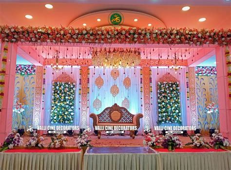 Valli Cine Decorators Stage Decoration Wedding Stage Decoration