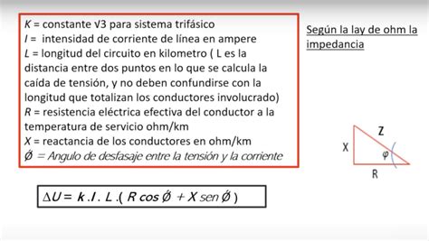 COMO CALCULAR LA CAÍDA DE TENSIÓN EN UN MOTOR TRIFÁSICO