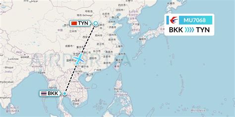 MU7068 Flight Status China Eastern Airlines Bangkok To Taiyuan CES7068