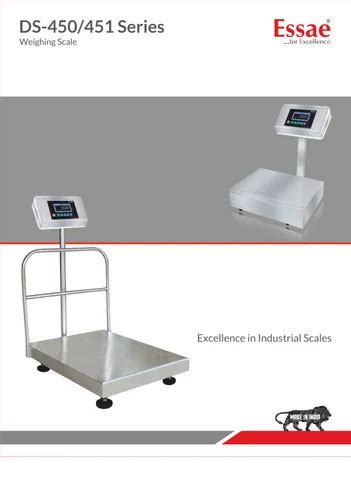 Essae Ds N Table Top Weighing Scale For Business Use Kg At