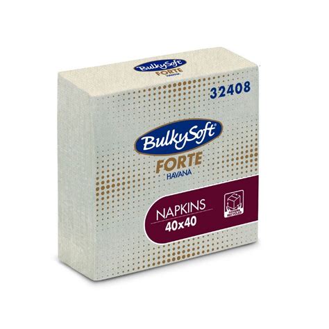 Serwetki Papierowe BulkySoft Havana Forte Dwuwarstwowe 4040 Naturalne