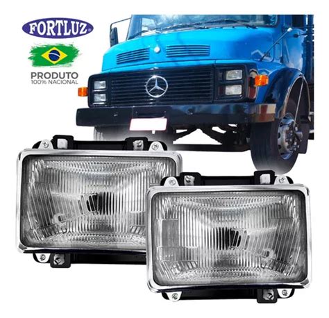 Par Farol Mercede Benz Novo Fortluz Frete Gr Tis