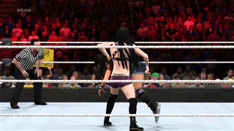 Wwe 2k15 Aj Lee Vs Paige Divas Championship Ps4 Youtube