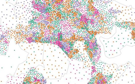 Dot density map: a tweaked version / James Trimble's ONS work | Observable