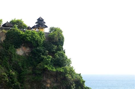 Templo Pura Luhur Uluwatu En Bali Indonesia Foto Premium