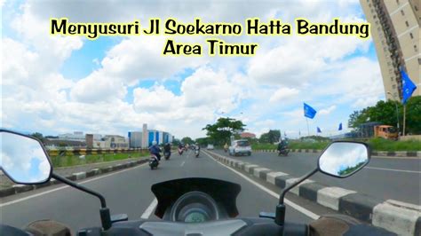 Melakukan Perjalanan Pakai Motor Dari Bunderan Cibiru Ke Margahayu Raya