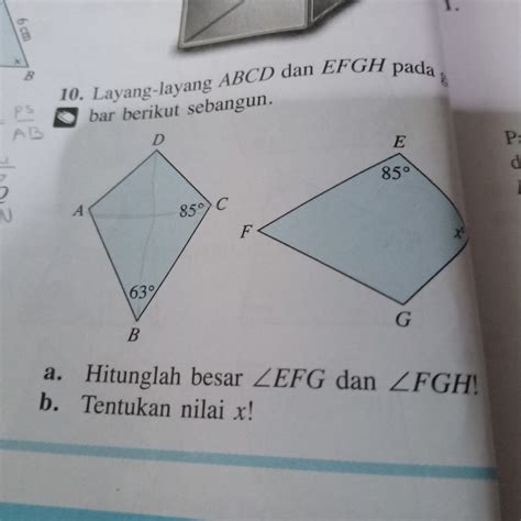 cara menghitung besar sudut layang layang