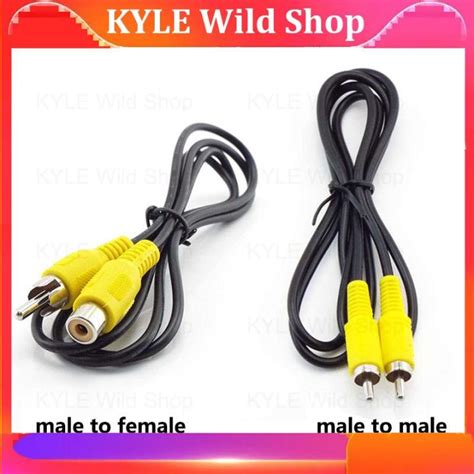 Kyle Wild Shop Meter Av Extension Rca Male To Female Male Cable M M M