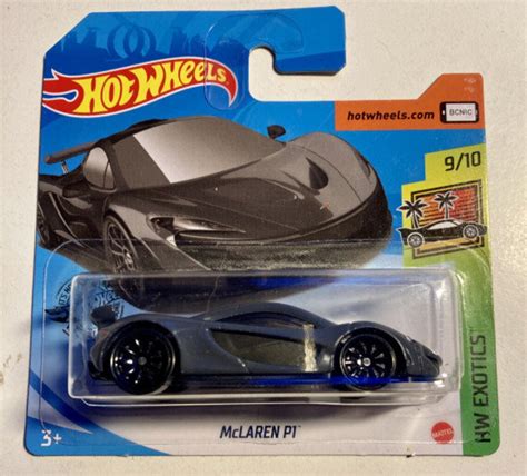 Hot Wheels Mclaren P Matt Black Hw Exotics Perfect Birthday Etsy