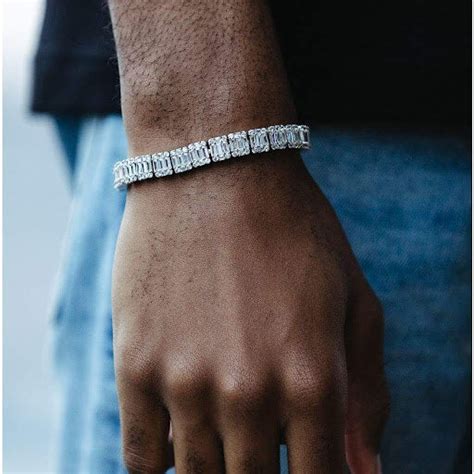 Diamond Tennis Bracelet For Men