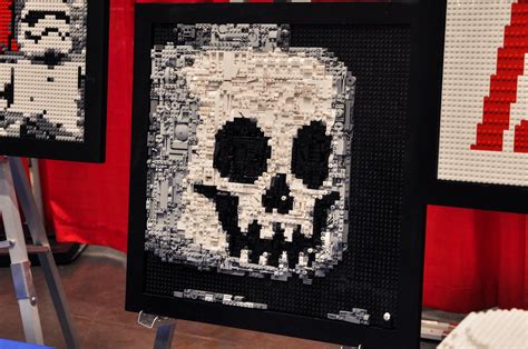 Greeble Skeleton Mosaic At Brickuniverse Raleigh 2020 Rlego