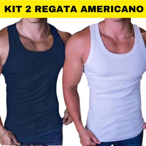 Kit Regatas Canelada Americana B Sica Faz A Boa