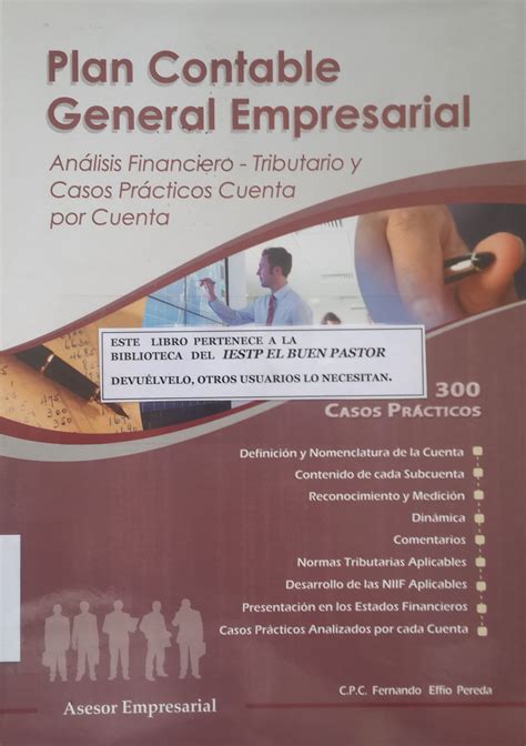 T Tulo Plan Contable General Empresarial Autor Fernando Effio Pereda