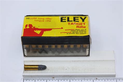 22 Long Rifle Eley Target Rifle Fp1367 Your Source For