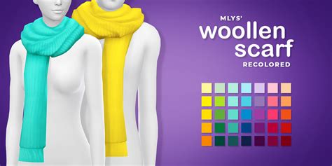 indefinite hiatus : MLYS’ WOOLLEN SCARF RECOLORED This scarf has to be...