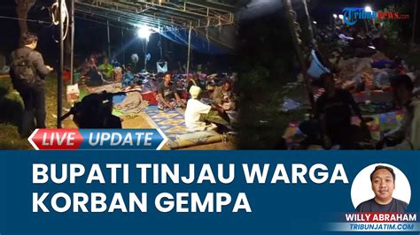 Gempa Guncang Gresik Bupati Tinjau Korban Gempa Di Pulau Bawean Yang