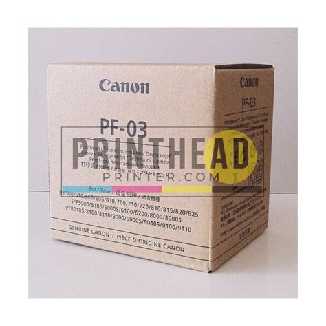 New Original Canon Ipf Printhead Pf