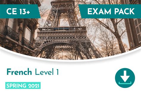 French CE 13 Level 1 Exams Pack Spring 2021 ISEB Shop