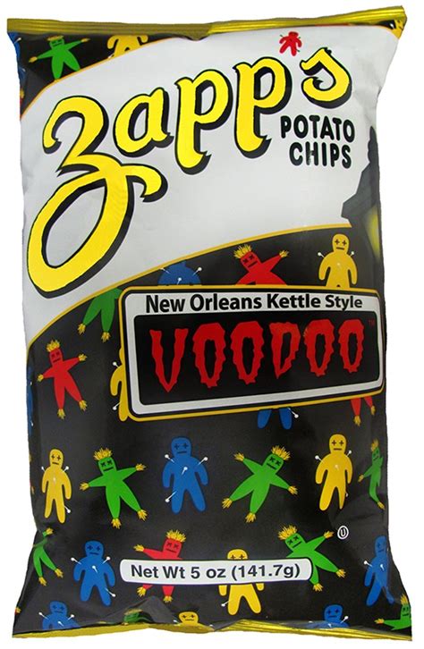 Zapps New Orleans Kettle Style Potato Chips 5oz Bags Pack