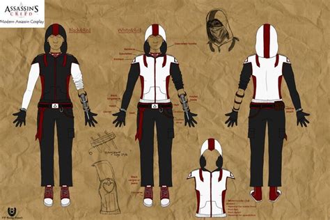 Modern Assassin Cosplay Designs By Nightcur Modern Assassin Assassins Creed Art Assassin’s Creed