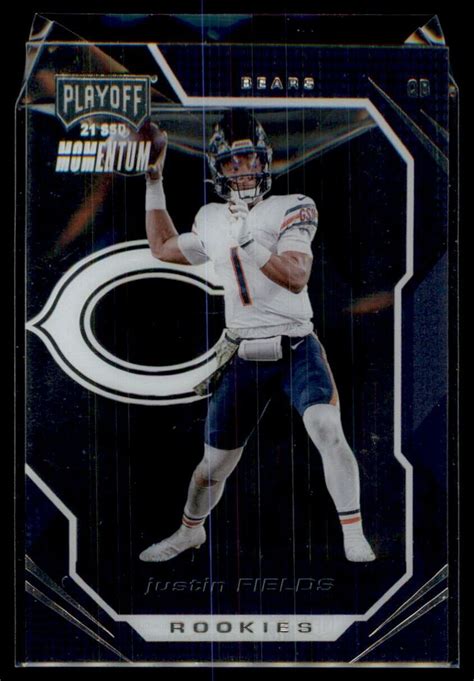 Panini Chronicles Playoff Momentum Rookies Justin Fields Chicago