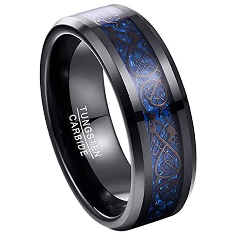 Reviews For TUNGSTORY 8mm Black Tungsten Carbide Celtic Dragon Wedding