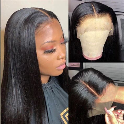 Tiktok Super Sale 28 Inch Long Crystal Hd Lace Wig 13x4 Straightbody