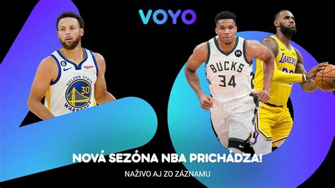 NBA Najlepšia basketbalová liga na svete v novej sezóne na Voyo