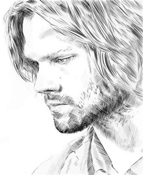 Supernatural Fanart Supernatural Drawings Supernatural Art Drawing People