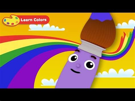 ALL ABOUT RED | Color for Kids | Petey Paintbrush | BabyFirstTV ...