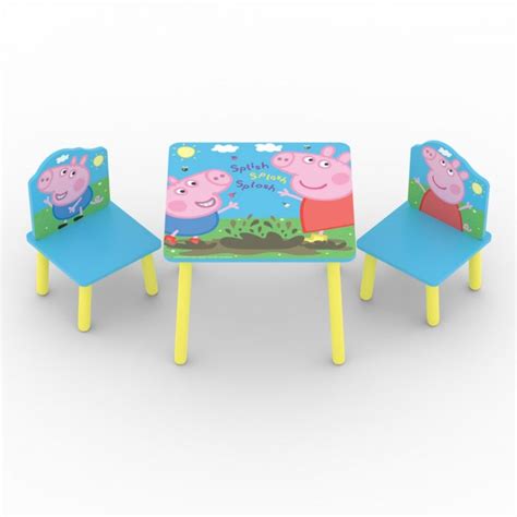 Kidsaw, Peppa Pig Table and 2 Chairs