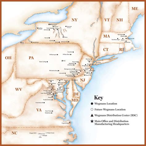 Wegmans In Virginia On A Map | Virginia Map