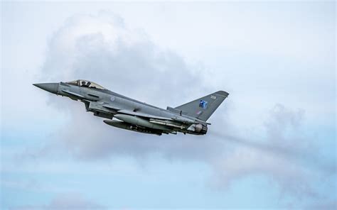 Raf Typhoon Jets Scrambled To Escort Plane Landing At Manchester