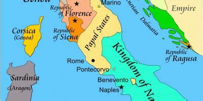 Duchy of milan map - Map of duchy (Lombardy - Italy)