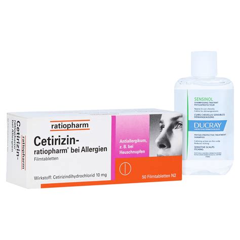 Cetirizin Ratiopharm Bei Allergien Ducray Sensinol Shampoo 30 Ml 50