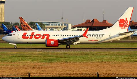 Pk Lqf Lion Air Boeing Max Photo By Alif Firdaus Id