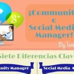 Infograf A Con Las Diferencias Entre Community Y Social Media Manager