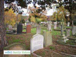 Hendon Park Cemetery, Holders Hill, London - Reffell Family History