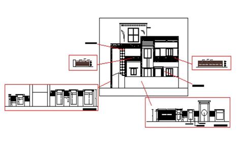 Elevation design drawing of house design drawing, design drawing House ...