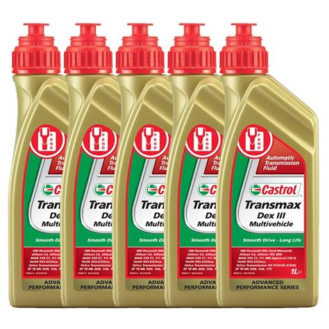 CASTROL 5x 1 L TRANSMAX DEX III MULTIVEHICLE