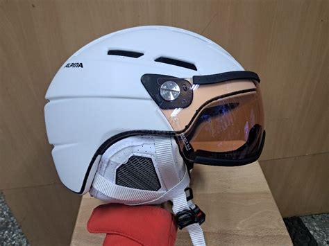 Kask Narciarski Alpina Griva Visor Cm Nowy Bielsko Bia A Olx Pl