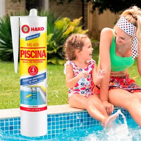 Selante Hard Ms 426 Tubo 275g Piscina Branco Ref 8227 Frete grátis