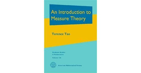 An Introduction To Measure Theory By Terence Tao