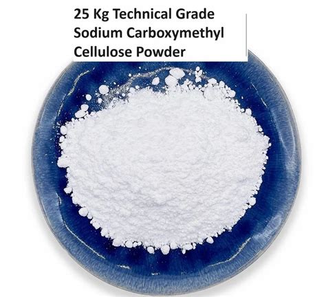 25 Kg Technical Grade Sodium Carboxymethyl Cellulose Powder Grade