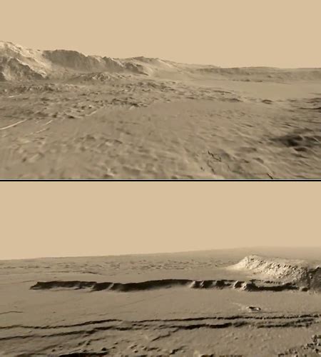 3D Mars Animations Created From NASA HiRISE Imager Data - TechEBlog