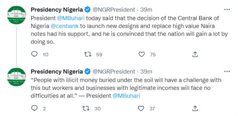 Breaking President Buhari Confirms Approval Of Naira Redesign