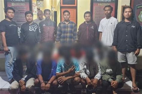 Polisi Tangkap 10 Remaja Soal Pengeroyokan Santri Di Ternate